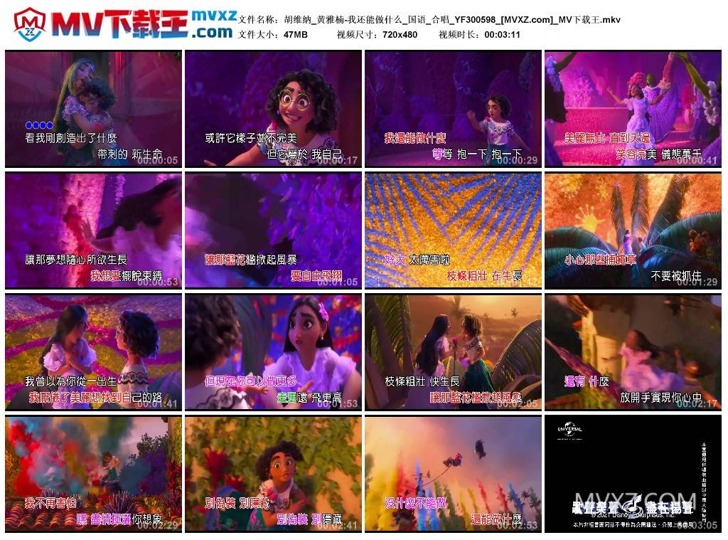 胡维纳_黄雅楠-我还能做什么_国语_合唱_YF300598